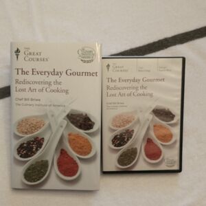 Cooking Class DVD and Book Set: Rediscovering the Lost Art of Cooking *NWOT*